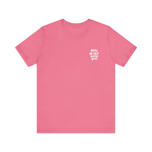 You Are Co. x Let's Talk About It T-Shirt | Pink