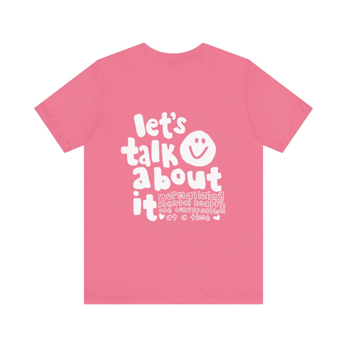You Are Co. x Let's Talk About It T-Shirt | Pink