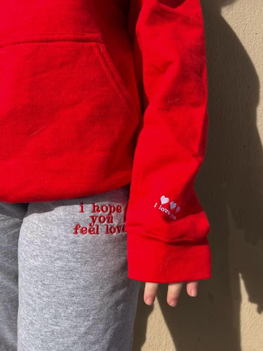 LIMITED EDITION You Are Loved Hoodie | Red