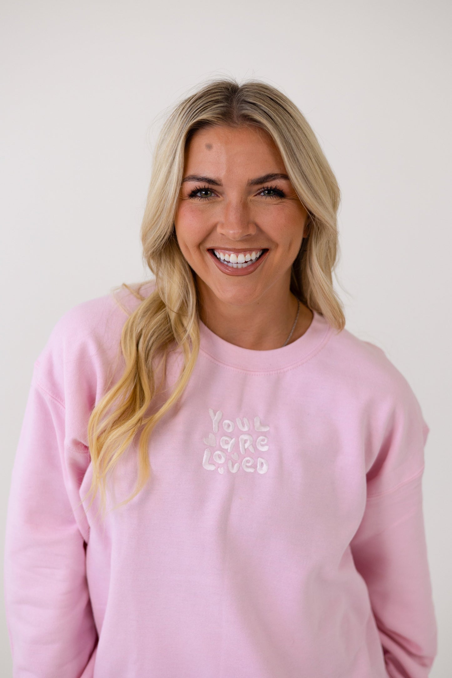 You Are Loved Bubble Crewneck