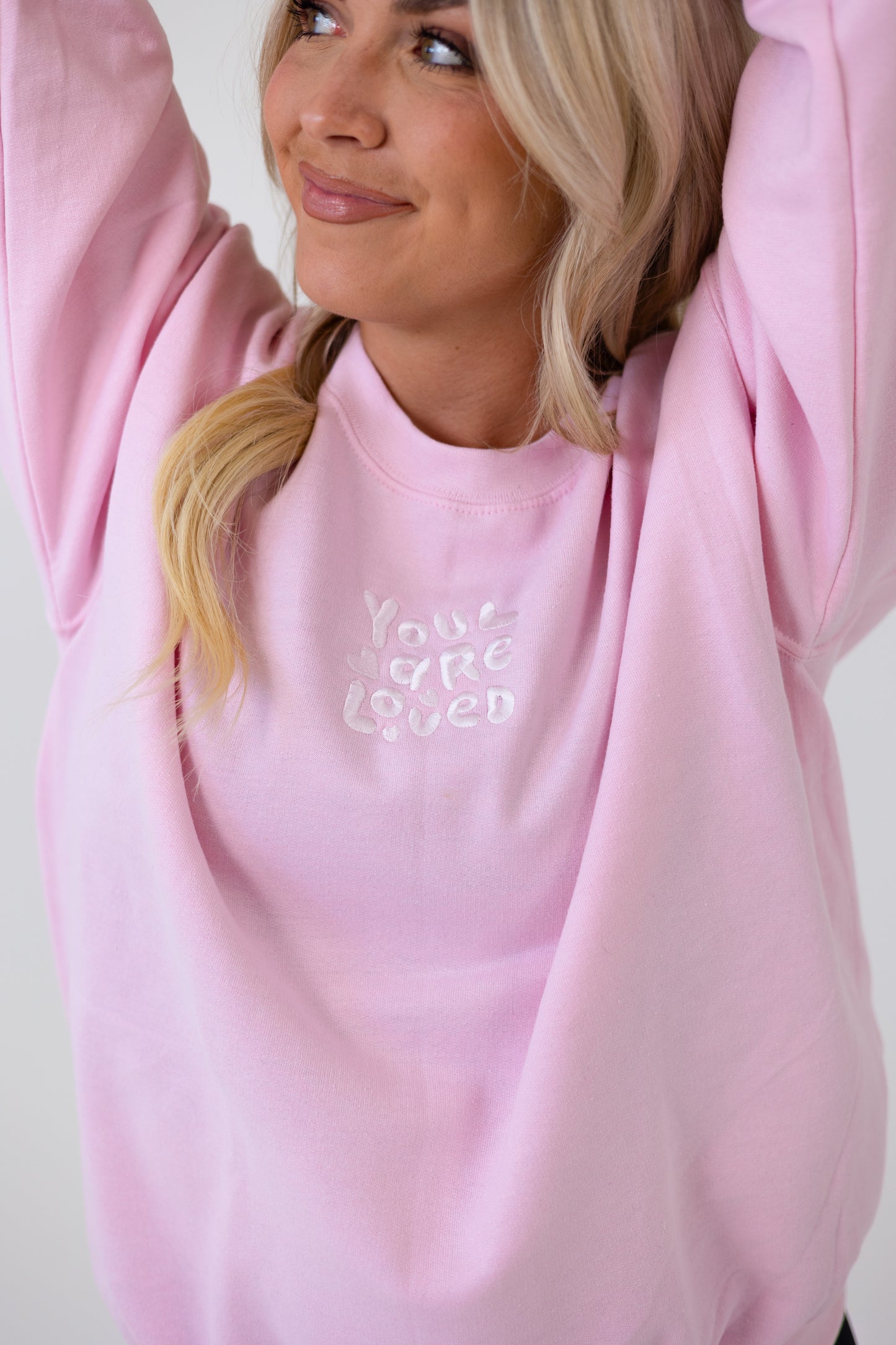 You Are Loved Bubble Crewneck
