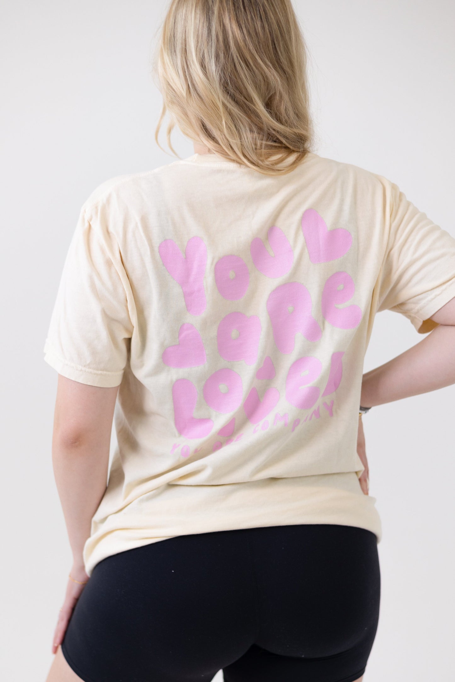 You Are Loved Bubblegum Tee