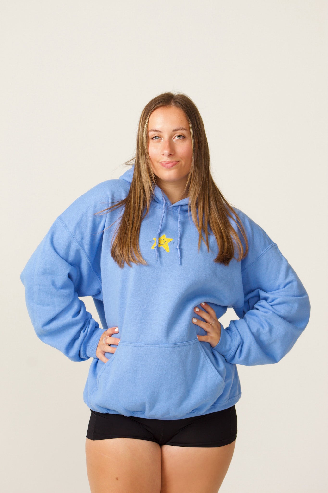 The Funky Star Hoodie | Blue