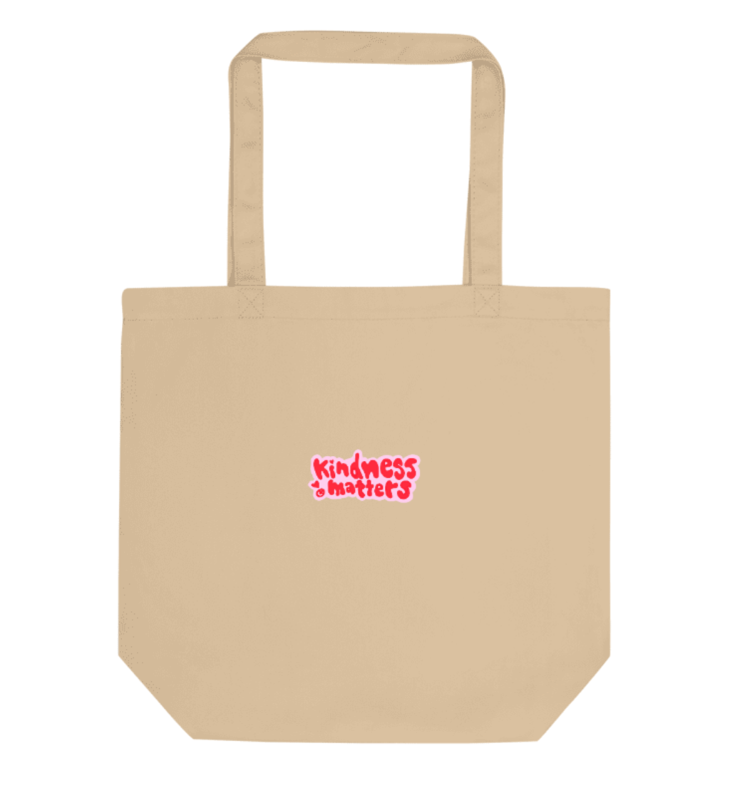 Kindness Matters Embroidered Tote