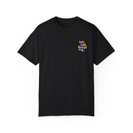 You Are Co x Let's Talk About It T-Shirt | Black