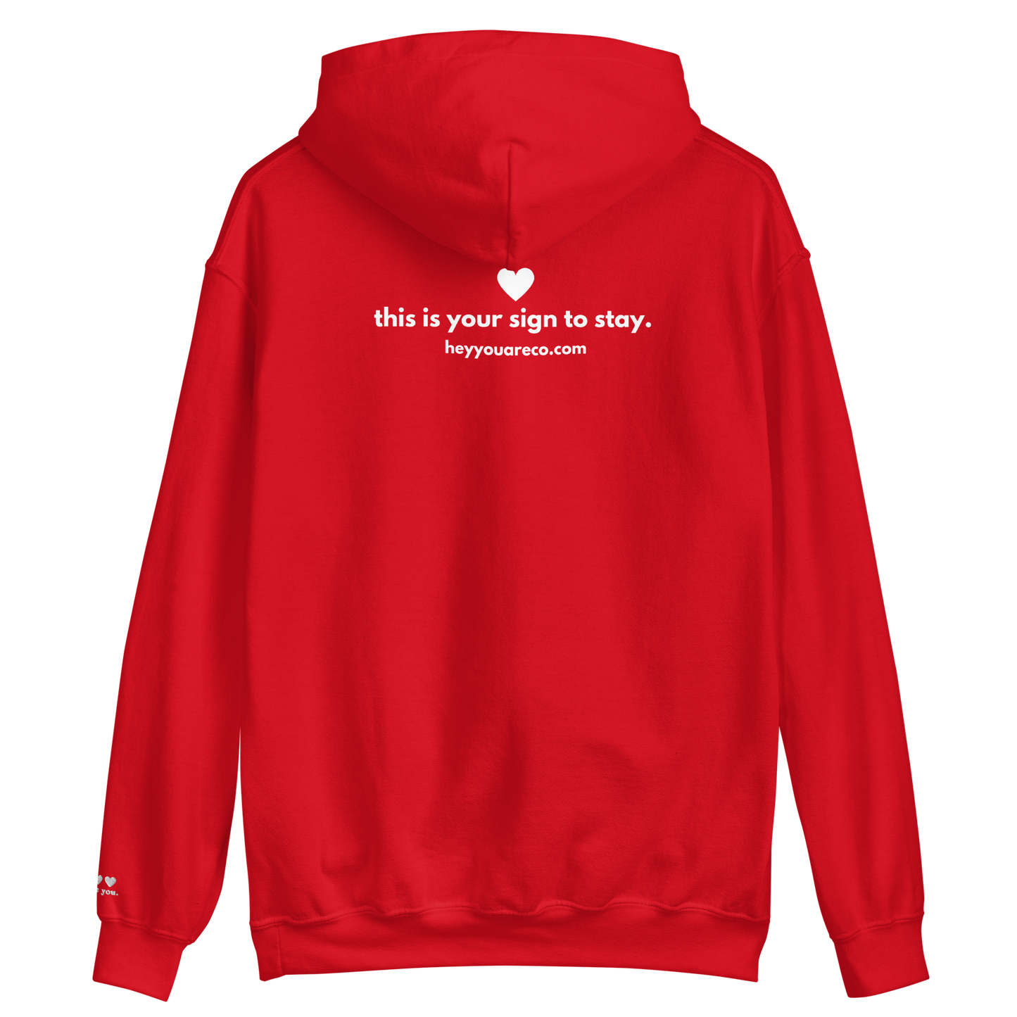 LIMITED EDITION You Are Loved Hoodie | Red