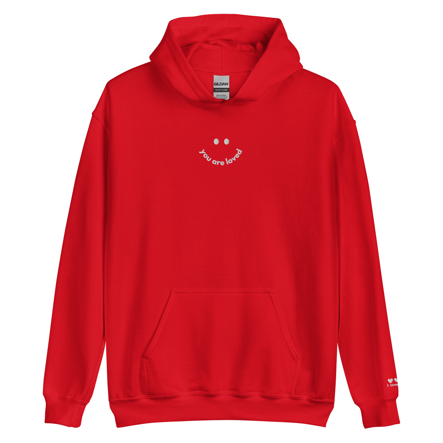LIMITED EDITION You Are Loved Hoodie | Red