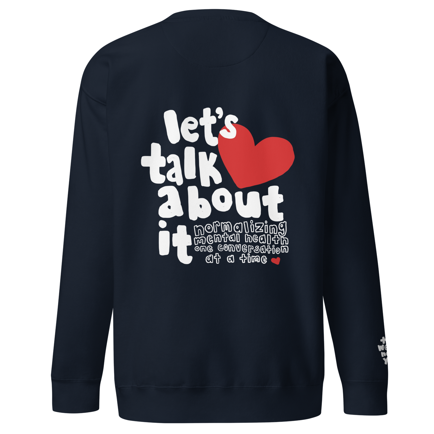 You Are Co x Let's Talk About It Crewneck
