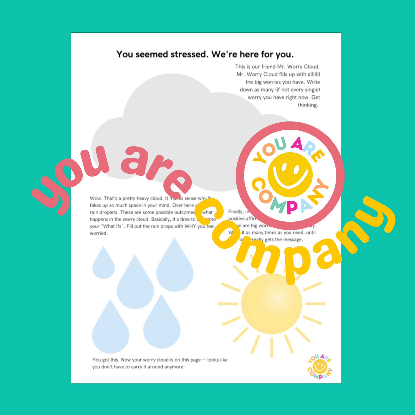worry worksheet