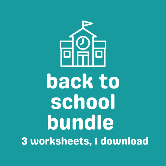 back to school resource bundle