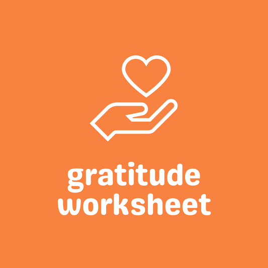 gratitude worksheet