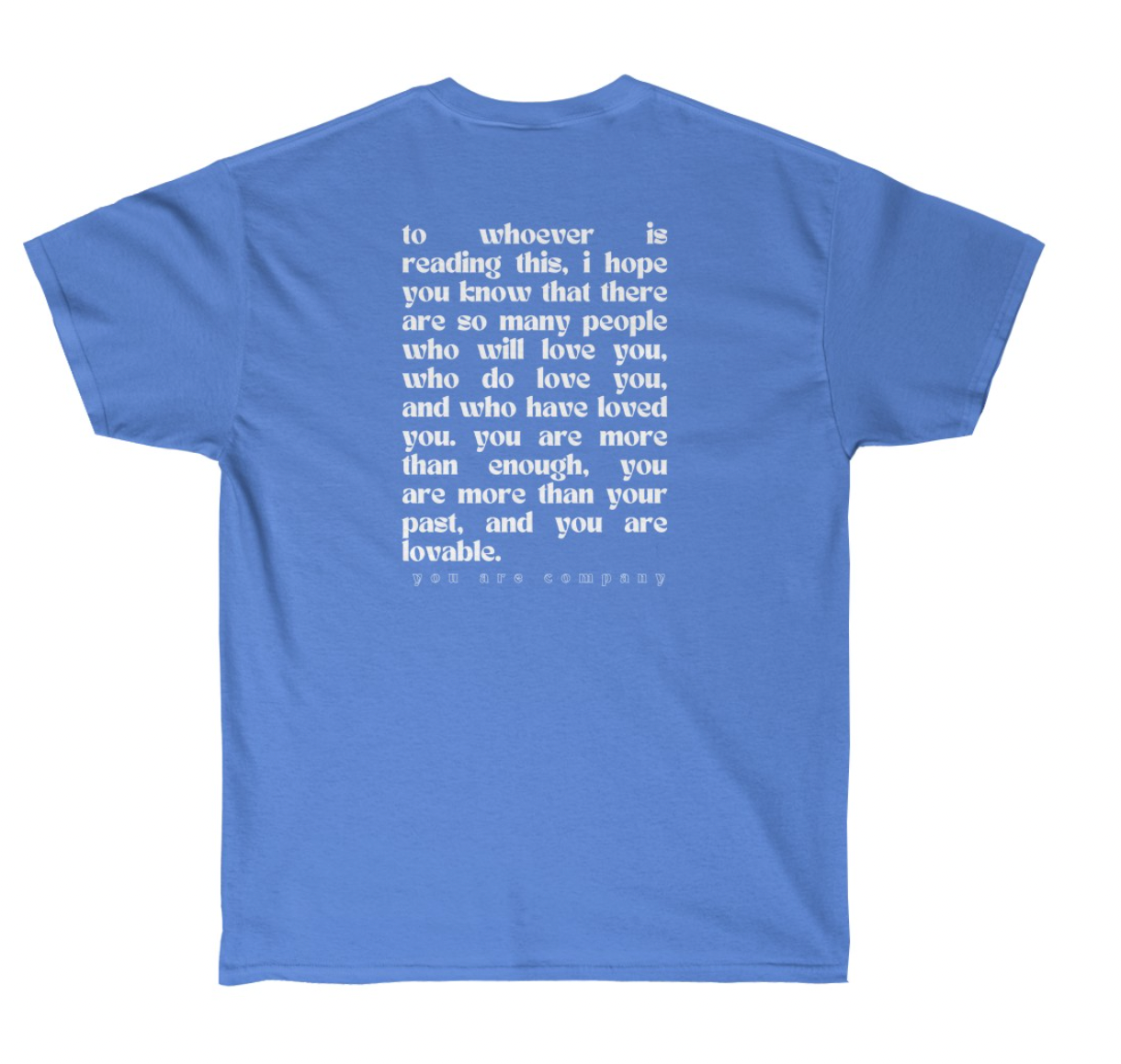 I HOPE YOU KNOW Tee | Indigo