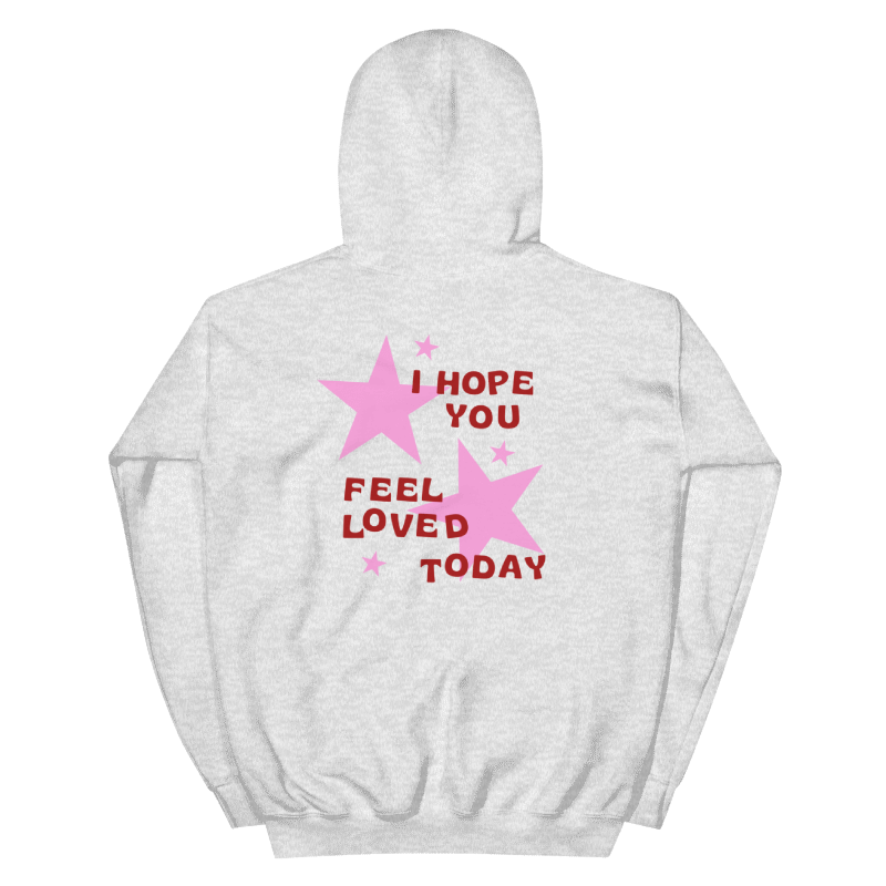 LIMITED EDITION Valentine's Day Star Hoodie | Gray