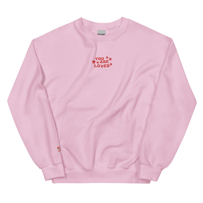 LIMITED EDITION Valentine's Day Crewneck | Cherry Bubblegum