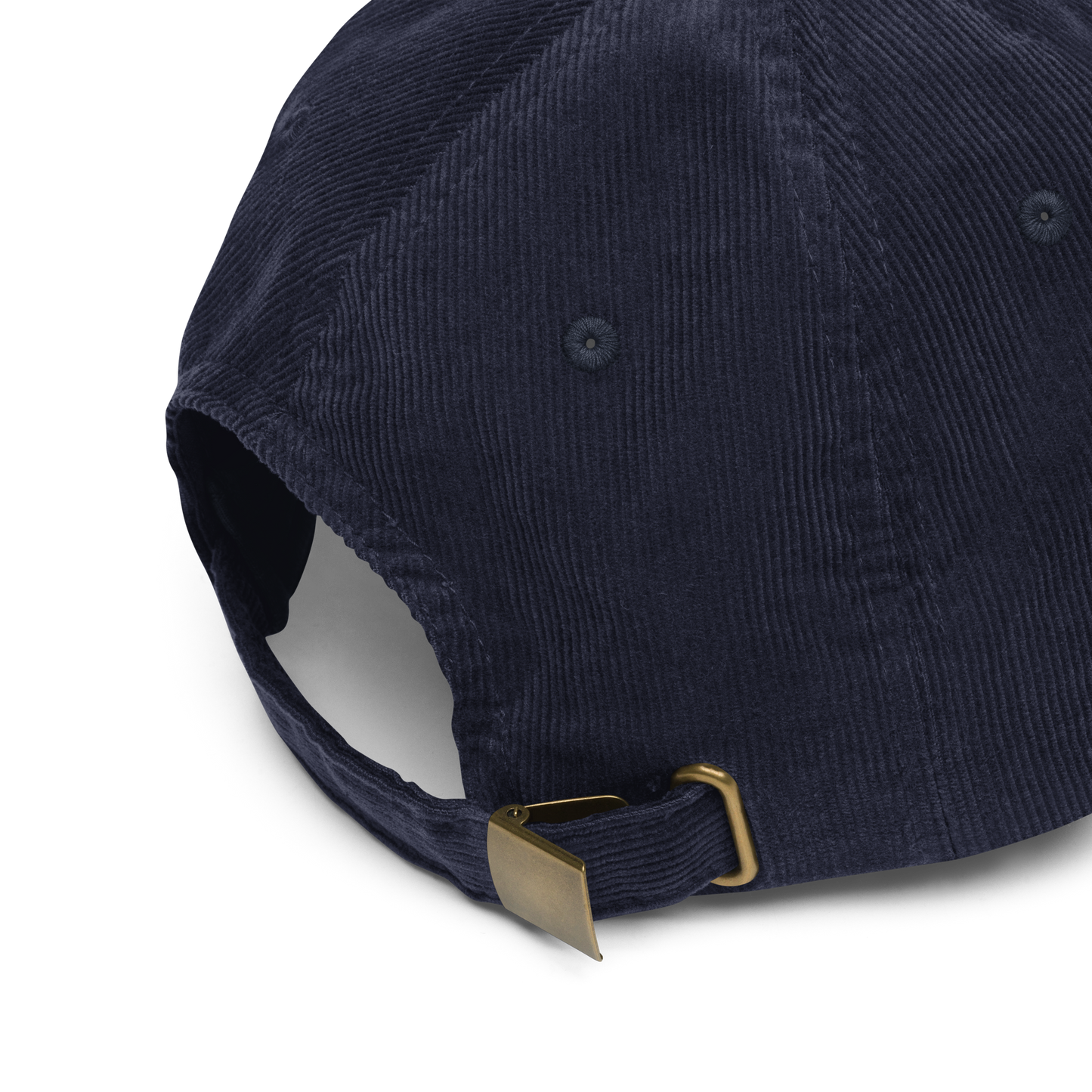 Embroidered Corduroy Heart Hat
