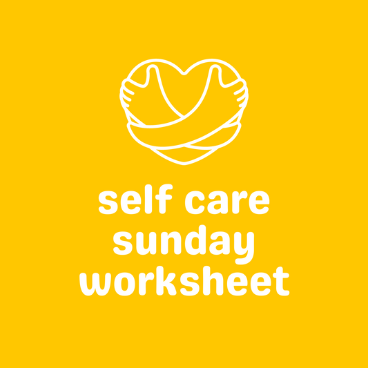 self care sunday worksheet