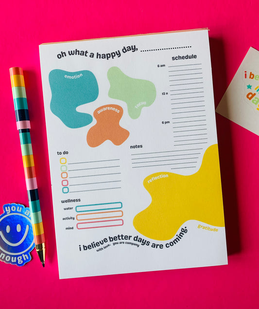 Better Days Daily Notepad