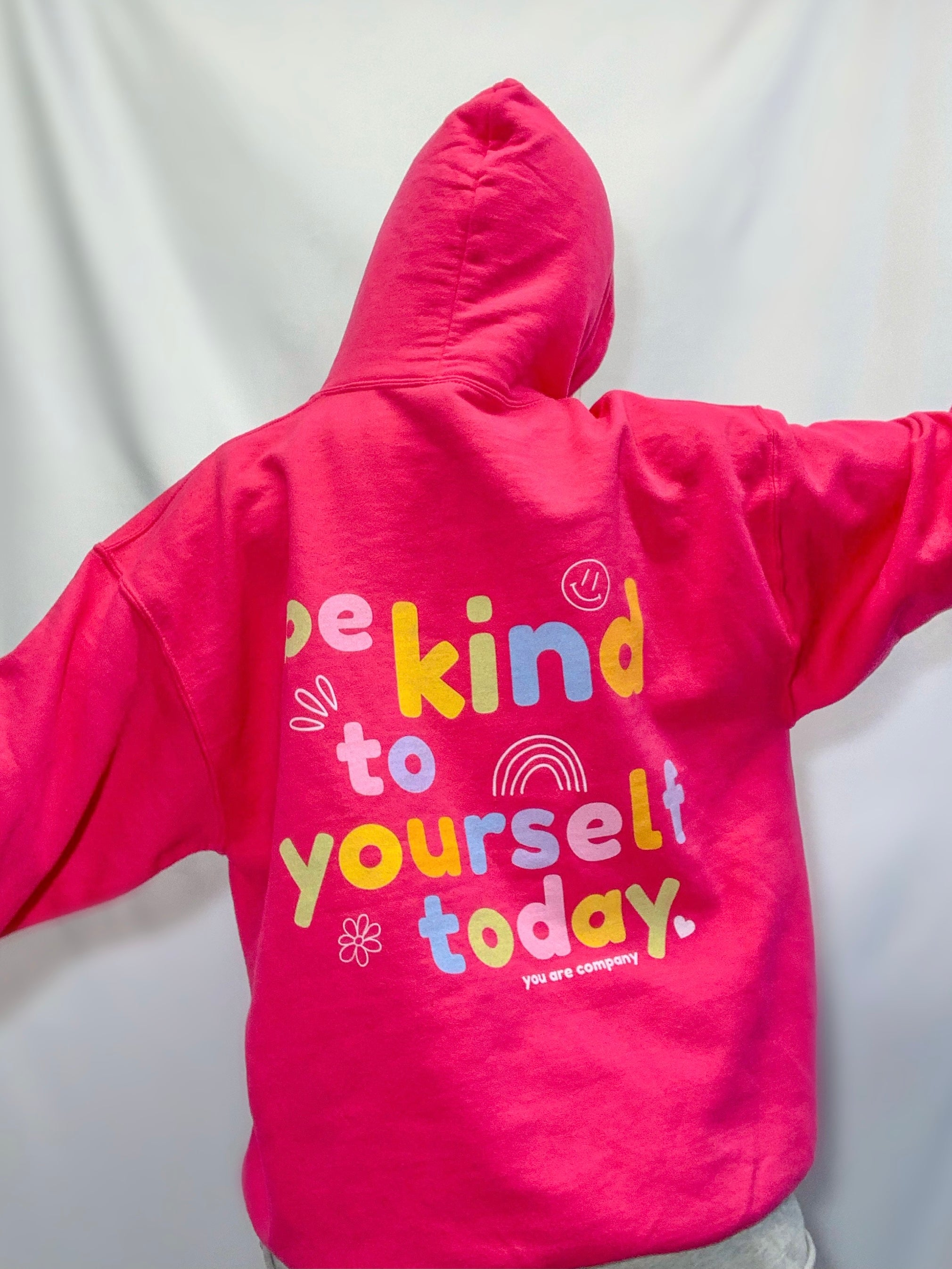 Be kind sweatshirt discount pink