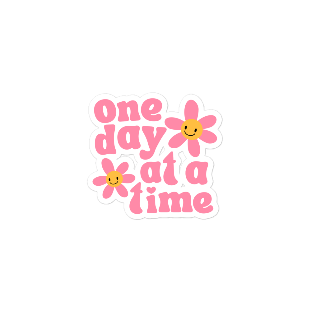 One Day Bubblegum Sticker