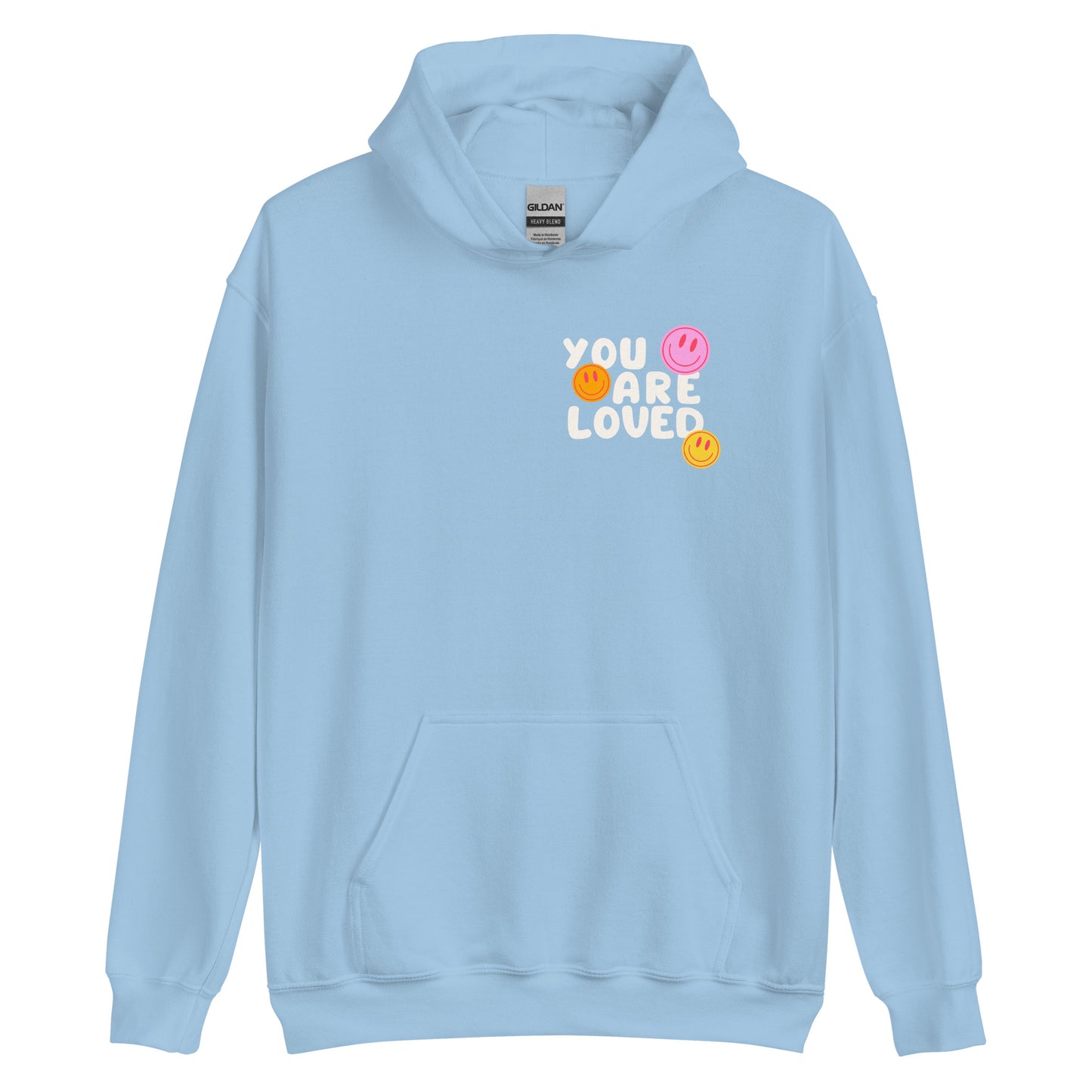 You Are Loved Smiley Hoodie
